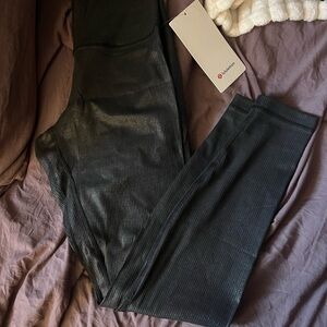 Lululemon Align Leggings Ribbed *Shine BRAND NEW